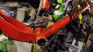 Giant Fathom 2 29er MTB 2 x 9 conversion Part 1 [upl. by Intisar619]