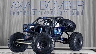 AXIAL BOMBER quotMOLOTOVquot  Custom RR10 paint [upl. by Winter400]