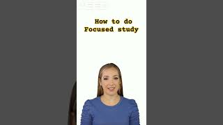 Tips for focused study for students  study focus viralvideo video shorts short shortvideo [upl. by Ardnuaek]