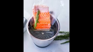 La cuisson sous vide au Thermomix  Saumon à laneth [upl. by Doggett]