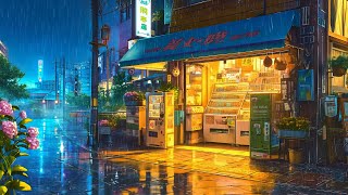 RAINING IN ＯＳＡＫＡ 🌧️ Rainy Lofi Songs To Listen When Youre Go Home Alone 🌧️ Pluviophile Lofi [upl. by Malanie]