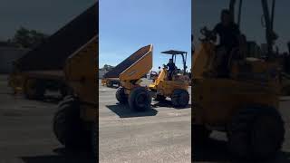 Thwaites 9ton power swivel and tip 4 x4 site dumper with power shift [upl. by Aninep]