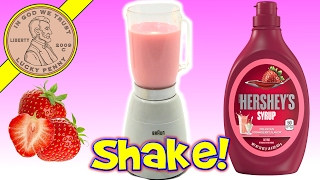 Kids Toy Mini Blender Braun Multimix One Eleven 1 11  Strawberry Milkshake [upl. by Jeth]