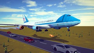 Realistic Fictional Airplane Crashes and Emergency Landings 11  Besiege [upl. by Harutak689]