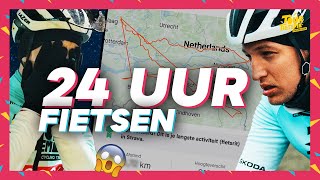 ZO VER MOGELIJK FIETSEN BINNEN 24 UUR WEDSTRIJD  TOUR DE TIETEMA CYCLING TEAM 8 [upl. by Neenad]