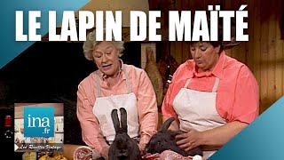 Recette  Le lapin Charles X de Maïté  Archive INA [upl. by Belle]