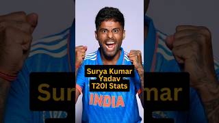 Surya Kumar Yadav T20I Stats suryakumaryadav shorts [upl. by Faustena]