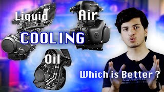 Air cooled VS Liquid cooled VS Oil cooled bikes  The best cooling system [upl. by Notyad]