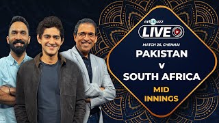 Cricbuzz Live World Cup  Fifties from Babar amp Shakeel take Pakistan to 270 against SouthAfrica [upl. by Avenej]