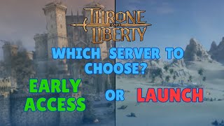 Which server to choose    Throne and Liberty [upl. by Nanyt]