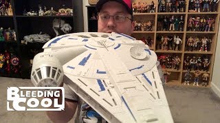 Hasbro’s Solo A Star Wars Story Millennium Falcon Kessel Run  Bleeding Cool [upl. by Loyce251]