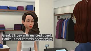 İngilizce Günlük Konuşma Diyalogları 5  Alışveriş  Shopping  Conversation  Friendship [upl. by Yemaj]