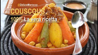 COUSCOUS di Carne e Verdura spiegato in italiano [upl. by Malkin355]