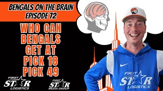 Who Bengals Can Get At Picks 18 and 49 In 2024 NFL Draft  Bengals On The Brain with Joe Goodberry [upl. by Tnomal]