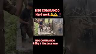 NSG commando ki khatarnak training commando army nsg armylover army trending indian viral [upl. by Heim708]