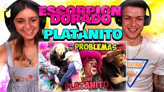 🇲🇽 REACCIÓN a PLATANITO amp ESCORPIÓN DORADO al VOLANTE ft cygnusyromanticvlogs 🖤 [upl. by Siraved692]