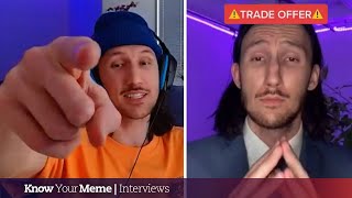 Bradeazy on Becoming the CEO of Trade Offers  Meet the Meme [upl. by Aiynot]