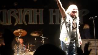 Uriah Heep  Intro  Against The Odds  Overload live Sierre Blues Festival 100714 [upl. by Ayad627]