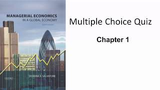 Managerial Economics  Questions amp Answers  Chapter 1 [upl. by Persian]