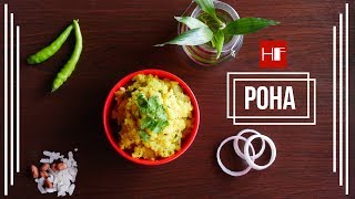 Indian Food  Easy Breakfast  Delicious Poha [upl. by Irot87]