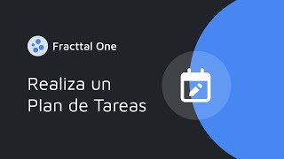 5 Cómo crear un plan de tareas en Fracttal One [upl. by Lledor651]