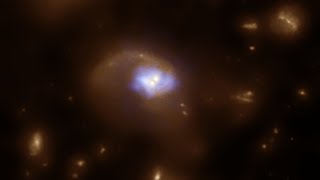 Astronomers Discover Recoiling Black Hole Using MultiWavelength Datacosmos [upl. by Jaal]