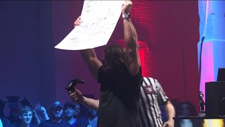 AJ Styles breaks a controller WWE x IGN eSports Showdown [upl. by Cormier]