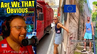 American Reacts to Stereotypical Americans Experience in Europe [upl. by Elvira]