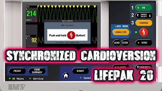 Stat Skills Synchronized Cardioversion Using the LifePak 20 [upl. by Pontius807]