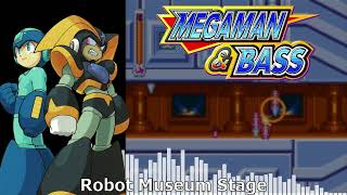 Robot Museum Stage  MegaMan amp Bass Arrange [upl. by Crean]