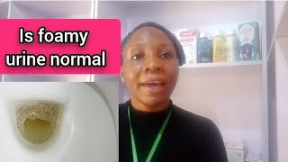 Top 4 Reasons of Foamy or Bubbly Urine and Solution goviral health foamyurine [upl. by Kilmarx]