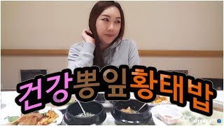 먹방요정❤타조 원주 유명한 뽕입한정식집 혼자서 한상차림 Mukbang [upl. by Eiveneg315]