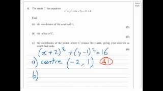 C2  May 2011  Edexcel Core Mathematics 2  Question 4 [upl. by Llenwad870]