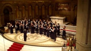 Bruckner quotLocus istequot Stanford Chamber Chorale [upl. by Rehctaht90]