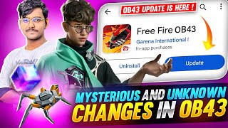 Things You Dont Know About OB43 Update😍🔥  Garena Free Fire [upl. by Aed]