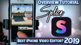 Splice App  Overview amp Tutorial  iPhone Video Editor  FREE TRIAL amp SAVE 30 [upl. by Valerlan136]