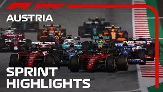 F1 Sprint Highlights  2022 Austrian Grand Prix [upl. by Tymothy]