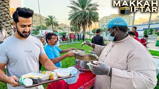 VIP Roadside IFTAR in MAKKAH 🕋 Saudi Arabia [upl. by Willin]