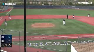 BSB Merrimack Baseball Highlights vs FDU Game 2  42421 [upl. by Arted640]