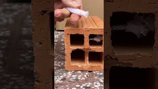 Great tips jor brick wall plastic anchors tipsandtricks tips DIY [upl. by Pris]