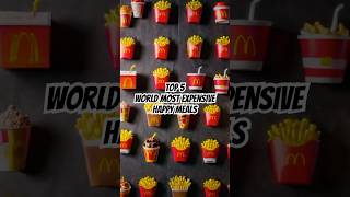 Top 5 World expensive McDonalds Happy Meal [upl. by Amathiste]