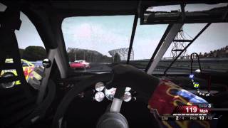 NASCAR 09 Race at Watkins Glen with Jeff Gordon [upl. by Aihsercal]