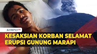 Kesaksian Pendaki Gunung Marapi Selamat dari Erupsi BatuBatu Turun Kayak Dilemparlempar [upl. by Kilroy]