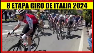 8 ETAPA GIRO DE ITALIA 2024 NAIRO Quintana Tadej POGACAR BRUTAL SUBIDA [upl. by Kelam]