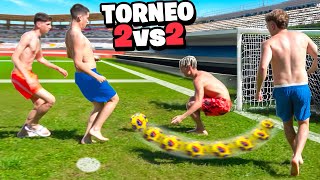 ⚽TORNEO 2v2 di CALCIO in VILLA THE BOOYZ [upl. by Manon]