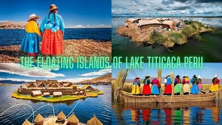 The Floating Islands of Lake Titicaca PeruOneMinute World Wonders [upl. by Ahsilet264]