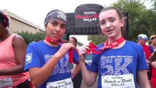 2017 Humana Rock n Roll Dallas Half Marathon Highlights [upl. by Nadda963]