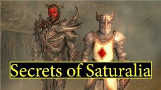 What is Saturalia Skyrim  Elder Scrolls Lore [upl. by Nemracledairam]