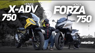 Essai Honda XADV amp Forza 750 2025 [upl. by Ruckman]