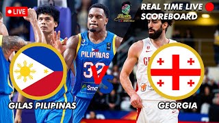 🔴LIVE GILAS PILIPINAS VS GEORGIA 2024 FIBA OLYMPIC QUALIFYING TOURNAMENT 07042024 [upl. by Chemarin]